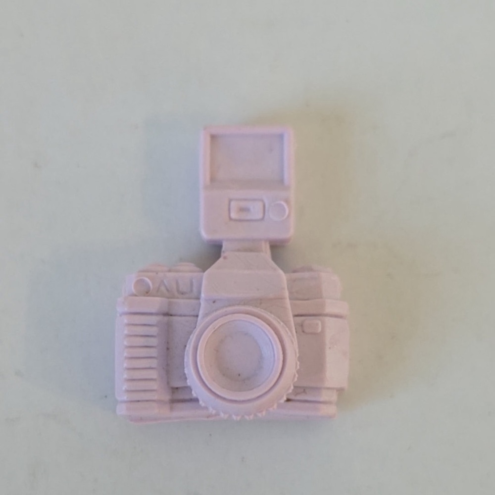Vintage Pink Camera Accessory for Fashion Dolls/Barbie Size 1”
